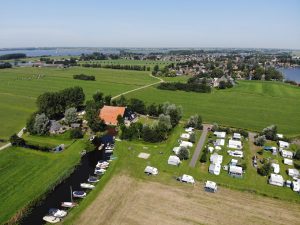 Vanuit de lucht Camping Us Wetterpleats Terherne